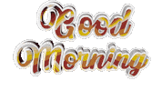 Good Morning 3D Sticker