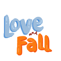 Fall Love Sticker