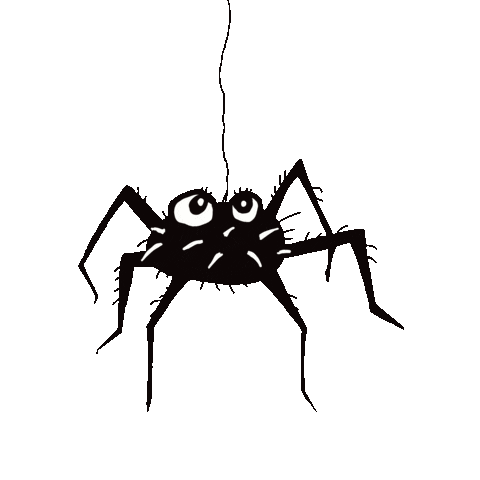 Spider Herbst Sticker by Leofine