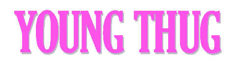 Sticker by Young Thug