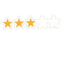 Three Stars Sticker