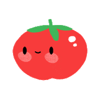 Happy Food Sticker by La Griffe de Maho