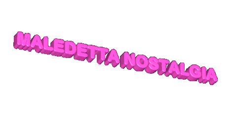 Nostalgia Maledetta Sticker by Popcorn Gang