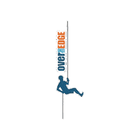 OverTheEdgeGlobal fear building afraid rope Sticker