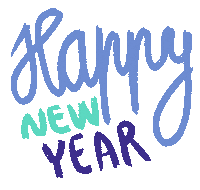 Happy New Year Sticker by konope.co