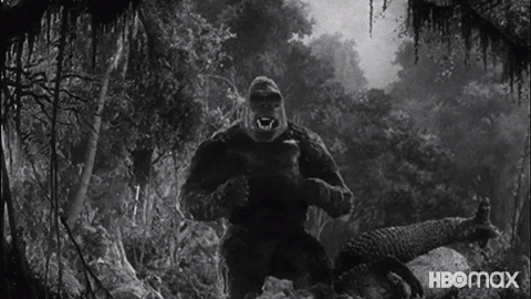 Black And White Chest Pounding GIF by HBO Max