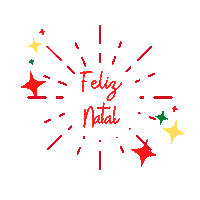 Feliz Natal Sticker by Thete Laços