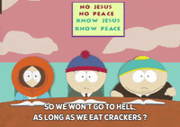 eric cartman jesus GIF by South Park 