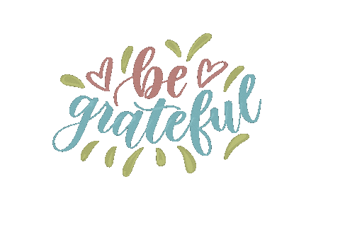 Be Grateful Sticker