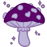 Mushroom Woods Sticker