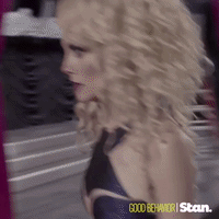 good behavior only on stan GIF by Stan.