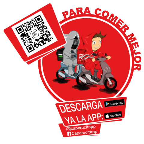 Delivery Comida Sticker by caperucitapp