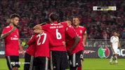 group hug jonas GIF by Sport Lisboa e Benfica