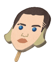 Ice Cream Popsicle Sticker