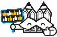 Well Done Good Job Sticker by Stamatia Alexaki