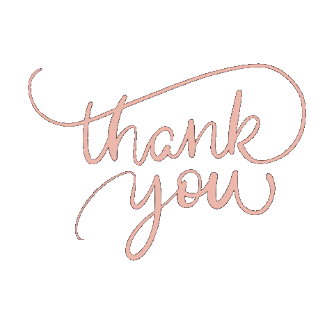 Pink Thank You Sticker