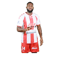 Hand Reds Sticker by Montfermeil Handball
