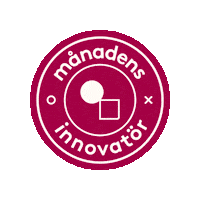 SmartaSaker smartasaker månadens innovatör Sticker