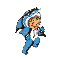 Shark Drain Sticker