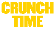 Crunch Time Sticker by FITCRUNCH
