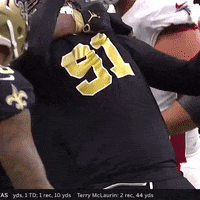 Atlanta Falcons Nola GIF by New Orleans Saints