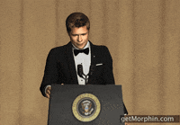 morphin boom president obama microphone GIF