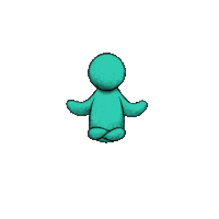 topiaio art chill peace avatar Sticker