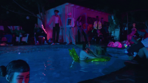 Music Video Party GIF by *~ MIQUELA ~*