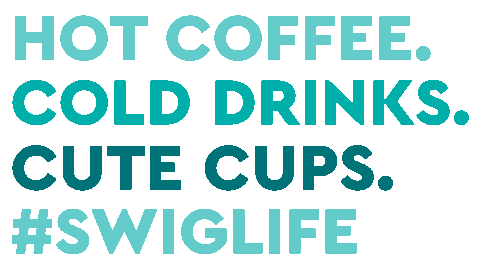 Coffee Water Sticker by Swig Life