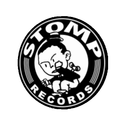 Stomp Sticker by Punk Rock Vinyl