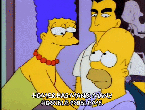 Season 4 Broken Image GIF by The Simpsons