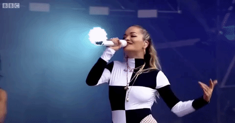 rita ora swansea GIF by BBC Radio 1’s Biggest Weekend