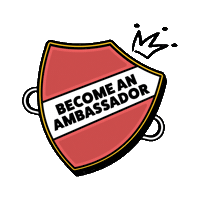 Shield Ambassador Sticker by Milk Education