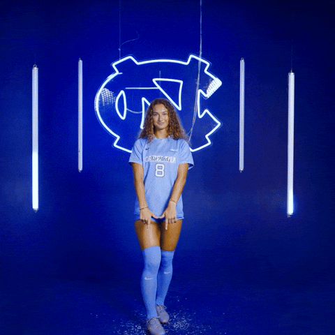 University Of North Carolina Soccer GIF by UNC Tar Heels
