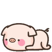 Happy Pig Sticker