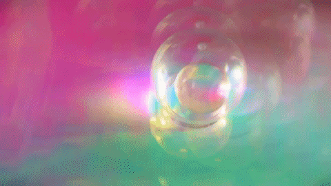Crystal Ball Rainbow GIF by Mollie_serena