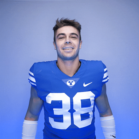 Byu Football Sport GIF by BYU Cougars