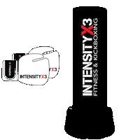 Knock Out Fitness Sticker by IntensityX3 Kickboxing