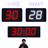 28 Away Sticker