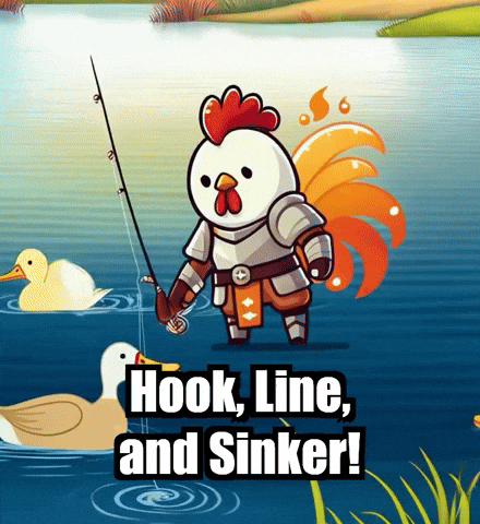 Line Fishing GIF by Zorooster