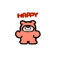 tabane happy dance うれしい はっぴ Sticker