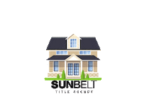 Home Architecture Sticker by Sunbelt Title Agency