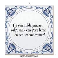 Hoop Spreuk Sticker by Tegelspreuken.nl
