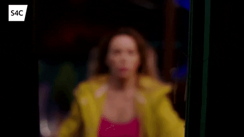 s4cymru giphyupload shocked morning running GIF