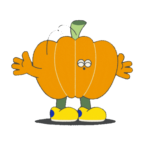 Pumpkin Thanksgiving Sticker by Bumble