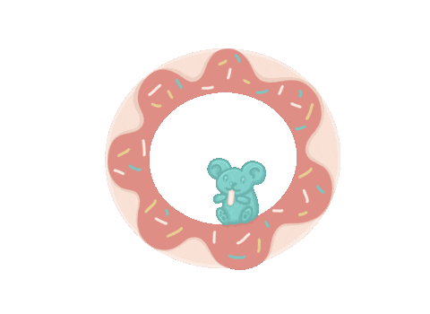 Art Donut Sticker