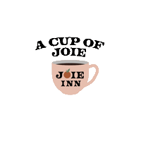Coffee Mug Sticker by Joie Inn