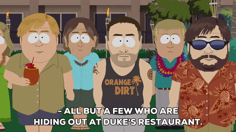 hawaii talking GIF by South Park 