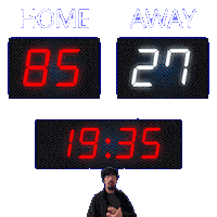 27 Away Sticker