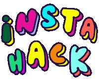 Instagram Letters Sticker